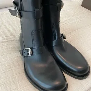 Gucci | Shoes | Authentic Gucci Mens Leather Motorcycle 